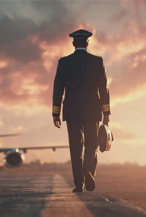 Private pilot license training with certified flight instructor in modern cockpit